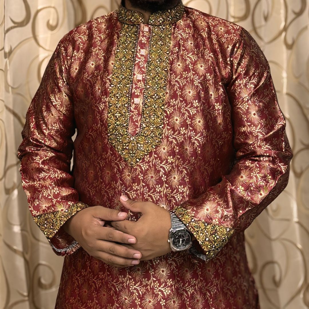 ইন্ডিয়ান কাতান পাঞ্জাবি - Image 5