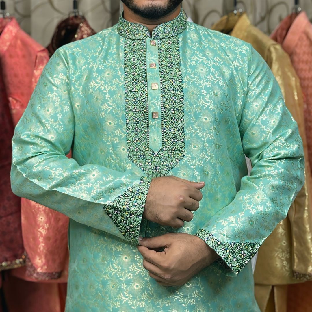 ইন্ডিয়ান কাতান পাঞ্জাবি - Image 3